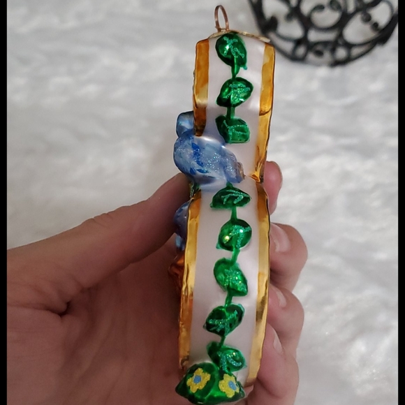 CHRISTOPHER RADKO Number 3 Christmas Holiday Seasonal ornament French Hens Birds - Picture 5 of 7